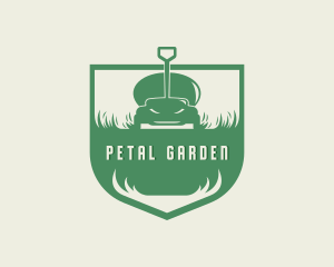 Grass Lawn Mower Maintenance logo design