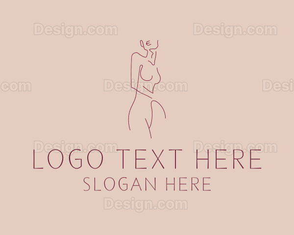 Naked Female Body Logo