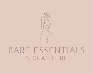 Naked Female Body logo design