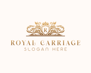 Upscale Monarchy Hotel logo design