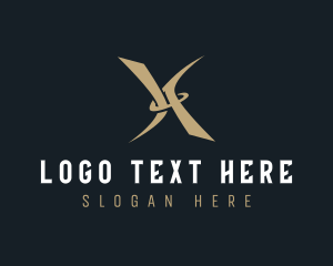 Cool Modern Company Letter X Logo