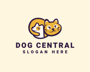 Pet Animal Shelter Veterinary logo design