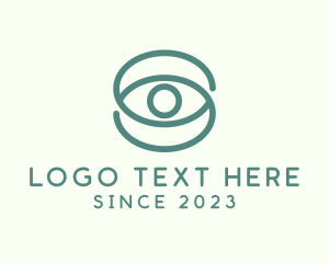 Eye Letter S logo