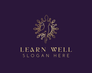 Wellness Yoga Mandala logo design