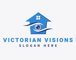 Home Security Surveillance logo design