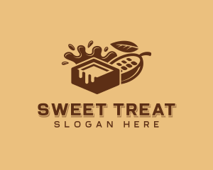 Organic Choco Confectionery logo design