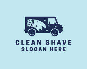 Sparkle Van Cleaning logo design