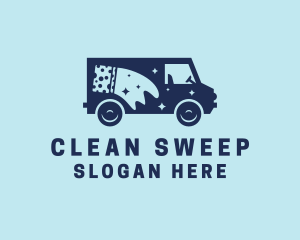 Sparkle Van Cleaning logo design