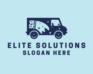 Sparkle Van Cleaning logo design