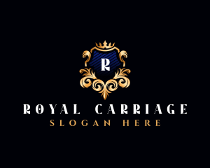 Royal Crown Shield logo design