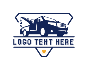 Trucking Freight Vehicle Logo