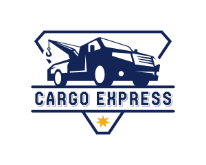 Trucking Freight Vehicle logo