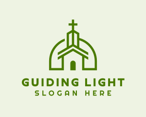 Green Cross Religion logo design