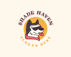 Cool Dog Sunglasses logo design