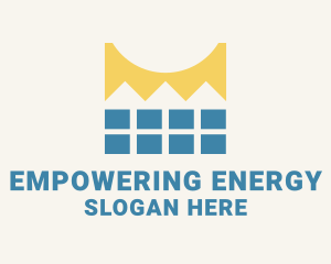 Solar Energy Electricity logo design