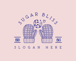 Sweet Cookie Mittens logo design