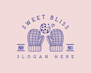 Sweet Cookie Mittens logo design