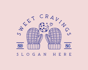 Sweet Cookie Mittens logo design