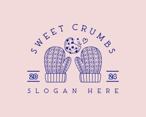 Sweet Cookie Mittens logo design