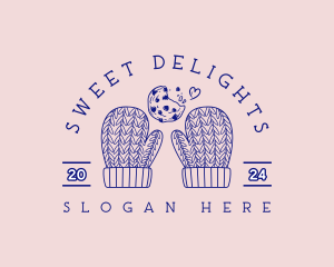 Sweet Cookie Mittens logo design