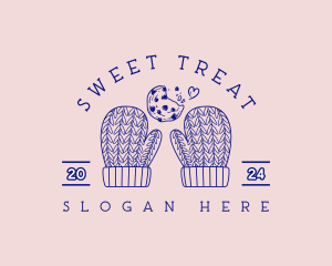 Sweet Cookie Mittens logo design