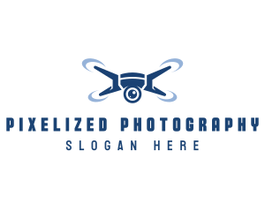 Drone Lens Photography logo design