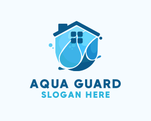 House Cleaning Sanitation logo design