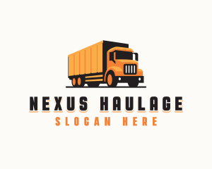 Truck Freight Truckload logo design