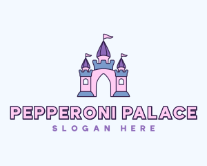 Playhouse Princess Castle logo design