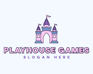 Playhouse Princess Castle logo design