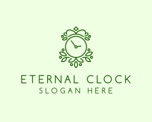 Royal Nature Clock logo design