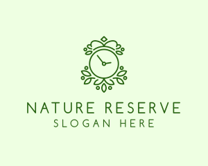 Royal Nature Clock logo design