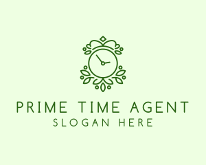 Royal Nature Clock logo design