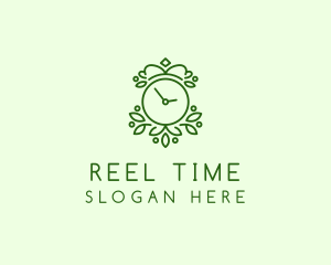 Royal Nature Clock logo design