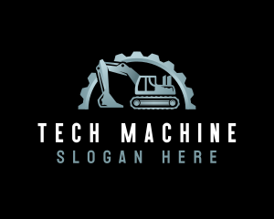 Excavator Cogwheel Machine logo