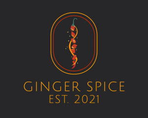 Jalapeno Pepper Spice  logo design