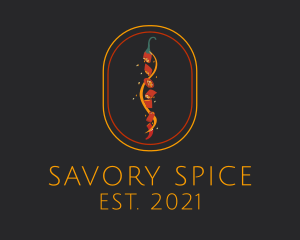 Jalapeno Pepper Spice  logo design