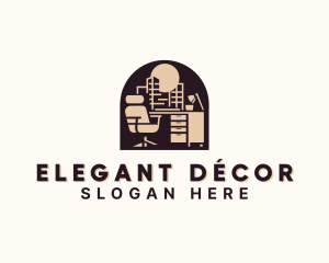 Home Staging Furniture Decor logo design