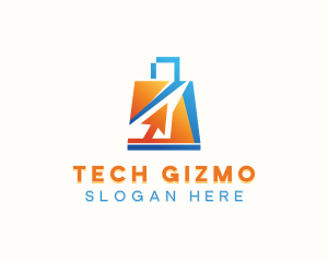 Tech Gadget Online Shopping logo design