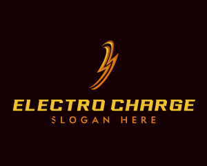 Lightning Electric Bolt logo design