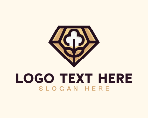 Flower Linen Textile logo