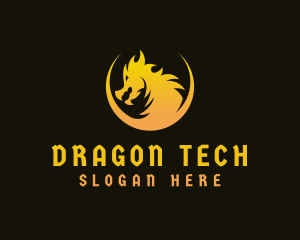 Dragon Beast Character logo design