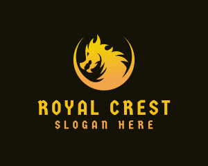 Dragon Beast Character logo