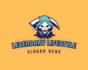 Scythe Skull Avatar logo