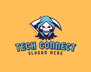 Scythe Skull Avatar logo