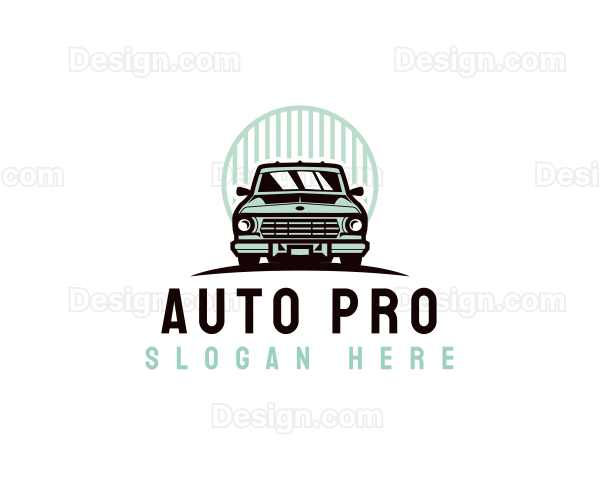 Truck SUV Automobile Transportation Logo