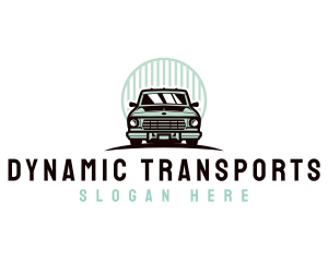 Truck SUV Automobile Transportation logo design