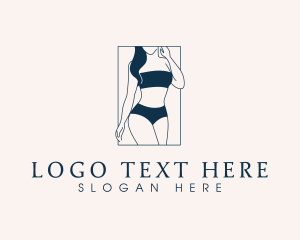 Sexy Woman Bikini logo