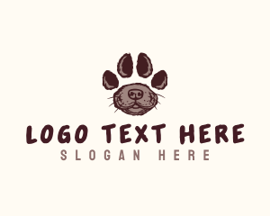 Puppy Pet Paw logo