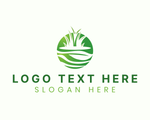 Grass Leaf Gardening logo